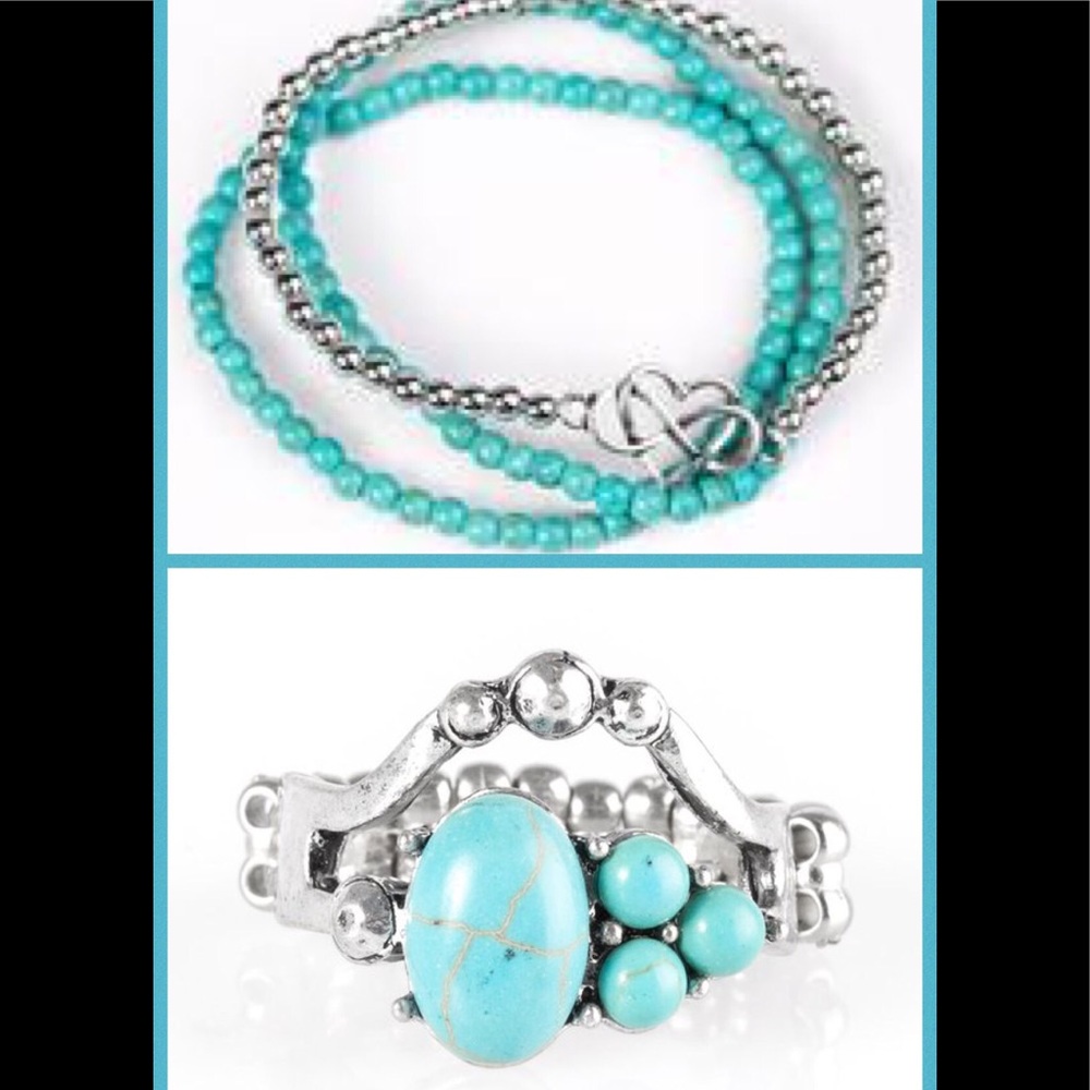 Paparazzi bracelet / with adjustable Ring